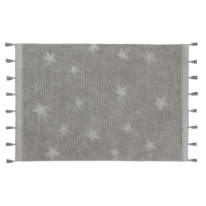 Estrelas Hippy Cinza 120 x 175 cm