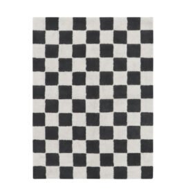 Tapete lavável Kitchen Tiles Cinza Escuro 120 x 160 cm