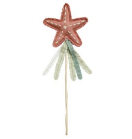 Enfeite varinha mágica  Starfish 15 x 45 cm