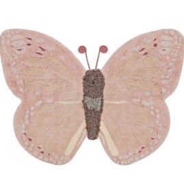 Tapete lavável Baby Butterfly 90 x 120 cm