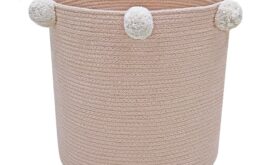 Cesta Bubbly Rose Ø30 x 30 cm
