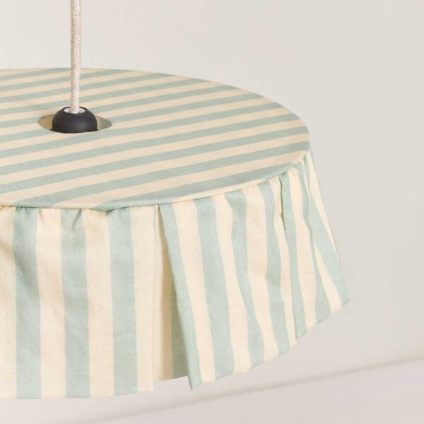 Lustre VIBES turquesa 40 x 12 cm