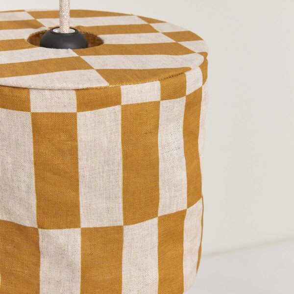 Lustre VIBES tiles mostarda 20 x 16 cm