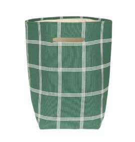 Cesto VIBES verde e branco 44 x 56 x 28 cm