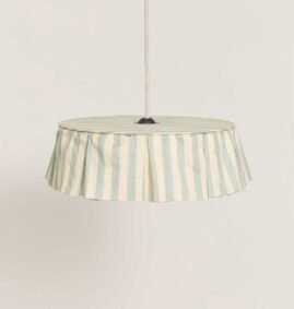 Lustre VIBES turquesa 40 x 12 cm