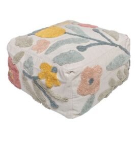 Puff Campestre canvas 54 x 54 x 27 cm