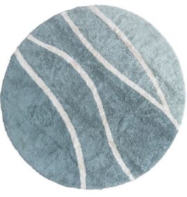 Tapete Lavável Montanhas Vintage blue Ø 160cm