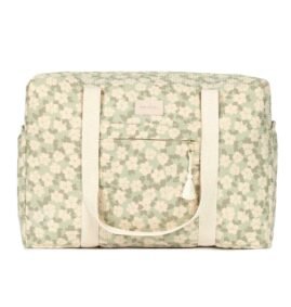 Bolsa maternidade impermeável Opera Green Sakura 46 x 29 x 20 cm