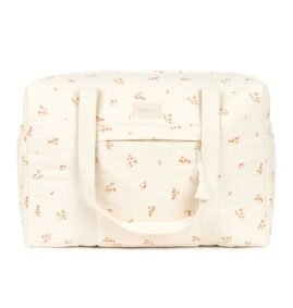Bolsa maternidade impermeável Opera Yellow Lily 46 x 29 x 20 cm
