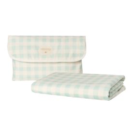Toalha impermeável PICNIC Sunshine Opaline Vichy 140 x 140 cm