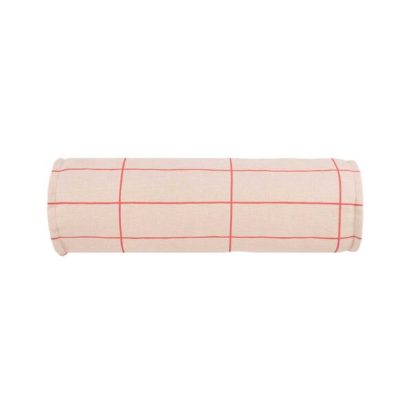 Rolo VIBES rolo vermelho e rosa 50 x 18 cm