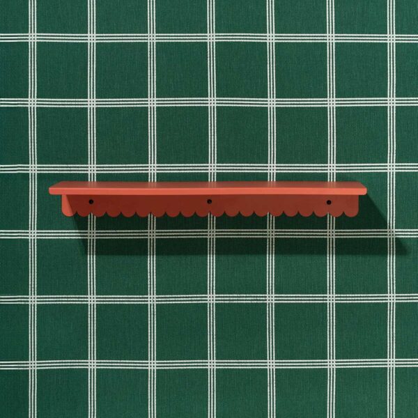 Prateleira de parede aço Burnt Red  50 x 16 x 6  cm