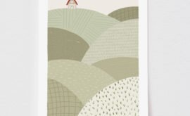 Pôster Decorativo Colina 40 x 50 cm