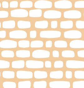 Papel de Parede Bricks color Amarelo 2,80 x 0,45 m