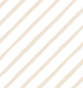 Papel de Parede Listrado Diagonal Crème  2,80 x 0,45 m