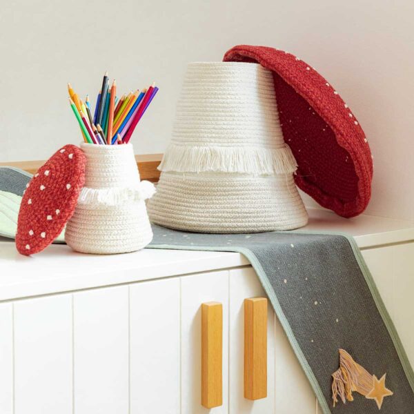 Cesto Cogumelo 38 x 38 x 33 cm