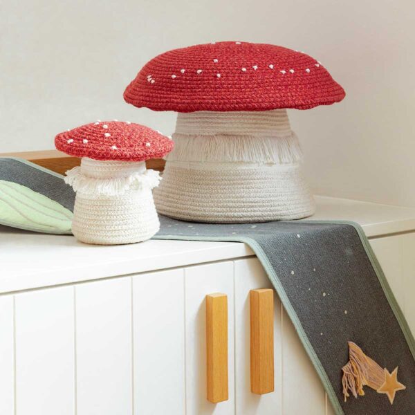 Cesto Mini Cogumelo 17 x 17 x 16 cm