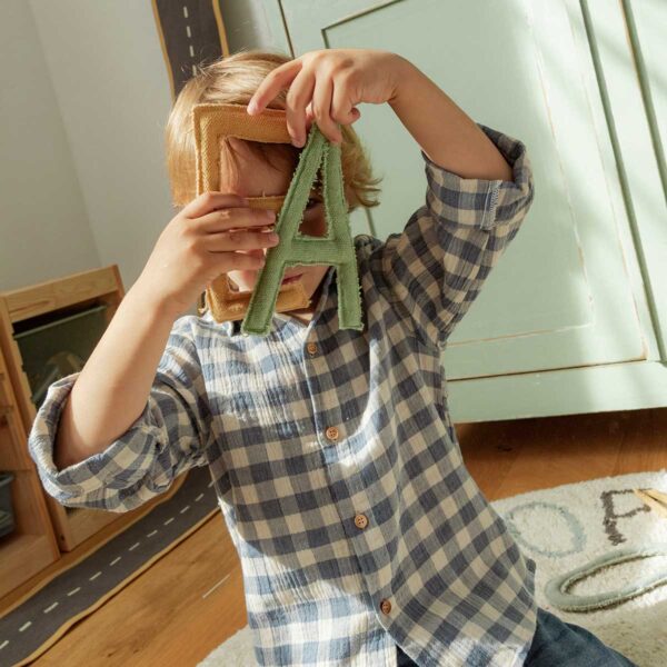 Tapete ABC Colorido Ø 120 cm