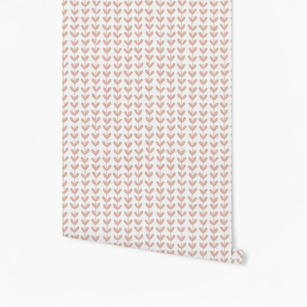Papel de Parede Vaso de Alecrim Rosa  2,80 x 0,45 m