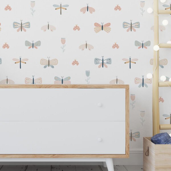 Papel de Parede Borboletário 2,80 x 0,45 m
