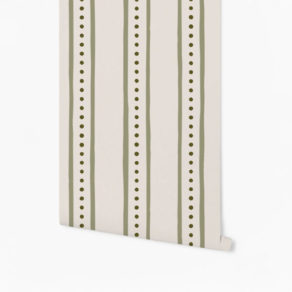 Papel de Parede Caminho de Sementes Verde  2,80 x 0,45 m