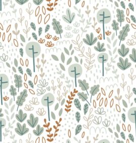 Papel de Parede Na Selva Verde 2,80 x 0,45 m