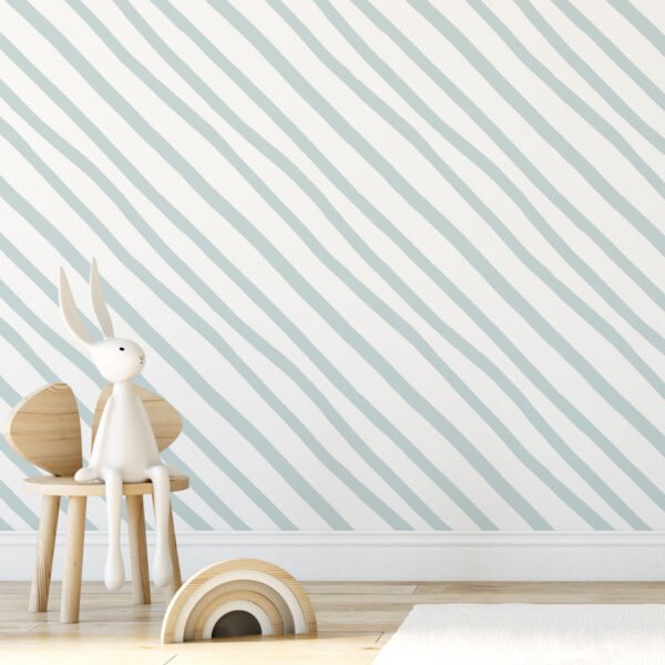 Papel de Parede Tenda Azul bebê 2,80 x 0,45 m