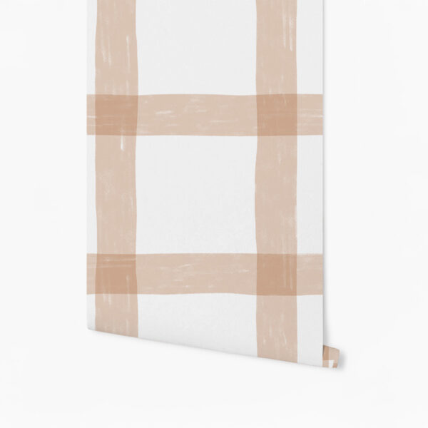 Papel de Parede Vichy G Amêndoa 2,80 x 0,45 m