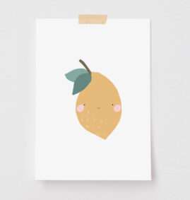 Pôster Decorativo Limonada 50 x 70 cm