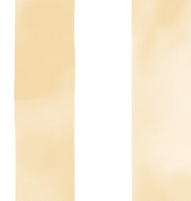 Papel de Parede Toalha de Praia Aquarela Baunilha  2,80 x 0,45 m