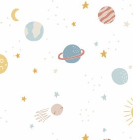 Papel de Parede Planetas 2,80 x 0,45 m