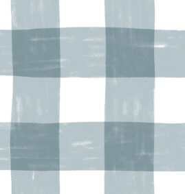 Papel de Parede Vichy P Azul Pedra 2,80 x 0,45 m