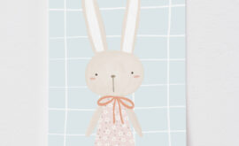 Pôster Decorativo Dona Coelha 29,7 x 42 cm