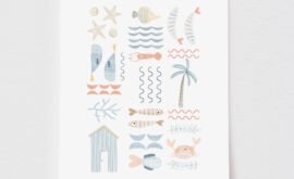 Pôster Decorativo Binibeca 50 x 70 cm