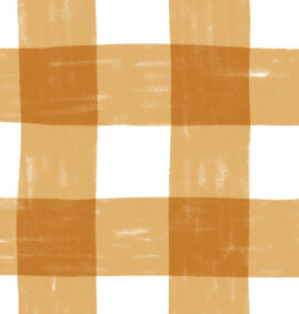 Papel de Parede Vichy P Mostarda 2,80 x 0,45 m