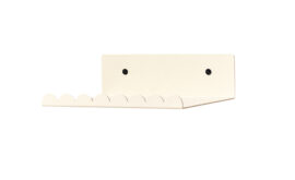 Prateleira de parede aço Ivory 20 x 16 x 6  cm