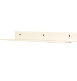 Prateleira de parede aço Ivory 50 x 16 x 6  cm