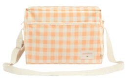 Bolsa termica retangular XL Sunshine Melon Vichy 31 x 22 x 17 cm