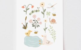 Pôster De boa na Lagoa (disponível em 5 medidas) – Maracujá