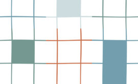 Papel de parede grid blocos – Maracujá – Rolo 2,80 x 0,45 m