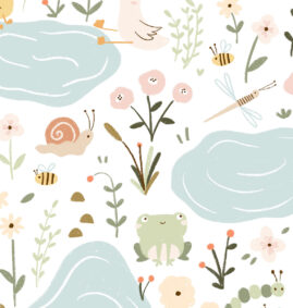 Papel de parede Lagoa – Maracujá – Rolo 2,80 x 0,45 m