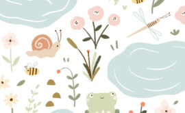 Papel de parede Lagoa – Maracujá – Rolo 2,80 x 0,45 m