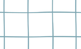 Papel de parede grid azul – Maracujá – Rolo 2,80 x 0,45 m