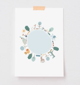 Pôster Volta no Parque (disponível em 5 medidas) – Maracujá