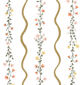 Papel de parede Fita musgo – Maracujá – Rolo 2,80 x 0,45 m