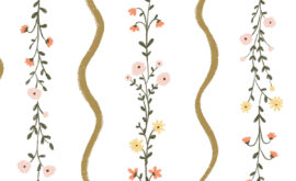 Papel de parede Fita musgo – Maracujá – Rolo 2,80 x 0,45 m