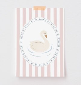 Pôster Cisne (disponível em 5 medidas) – Maracujá