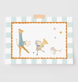 Pôster Lá vem a Orquestra (disponível em 5 medidas) – Maracujá