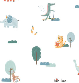 Papel de parede Festa no parque G – Maracujá – Rolo 2,80 x 0,45 m