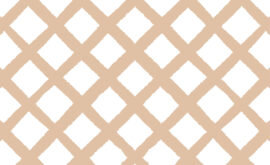 Papel de parede Treliça Caramelo – Maracujá – Rolo 2,80 x 0,45 m